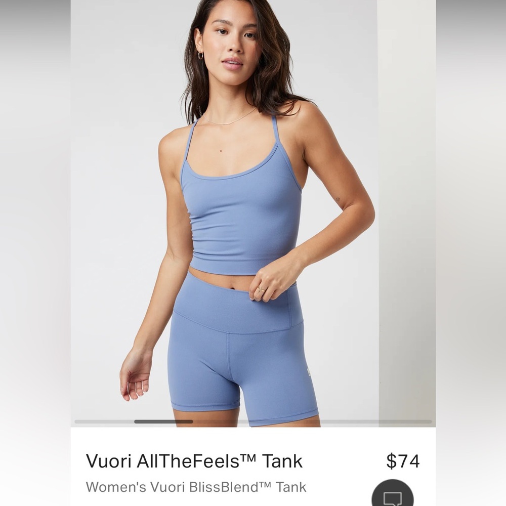 Vuori all the feels tank NEW